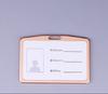 Office Metal Work Identity Badge ID Card Holder Aluminium Alloy Employee Name Cover Business Case Credit Card Holder Wallet