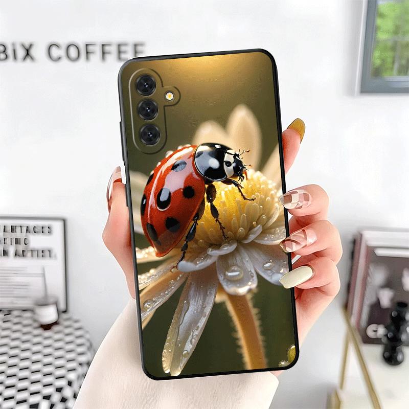

Seven-Spotted Red ladybug Soft Phone Case for Samsung A17 A37 A57 A16 A26 A36 A56 A15 A25 A35 A55 A14 A24 A34 A54 A13 A23 A33 A5 Samsung A54