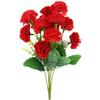 Chrysanthemum Bouquet Artificial Flowers for Vase Decoration Composition 35 cm - Red
