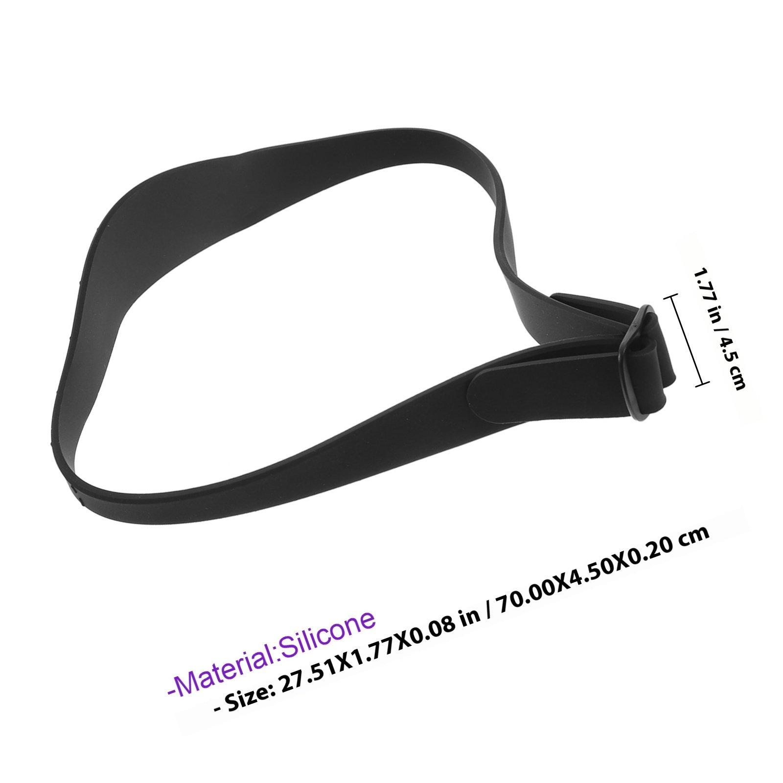 Adjustable Neckline Shaving Template Silicone Hair Fade Guide Professional Hair Trimming Guide for Men Boys Haircut Salon Use
