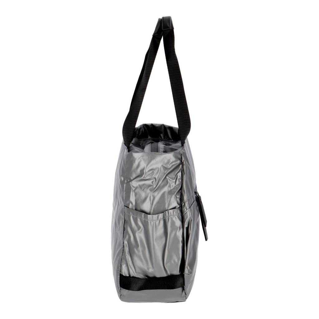 Nananoel grete Glossy Tote Bag (A4 Compatible), 2453311001, Gunmetal (219)