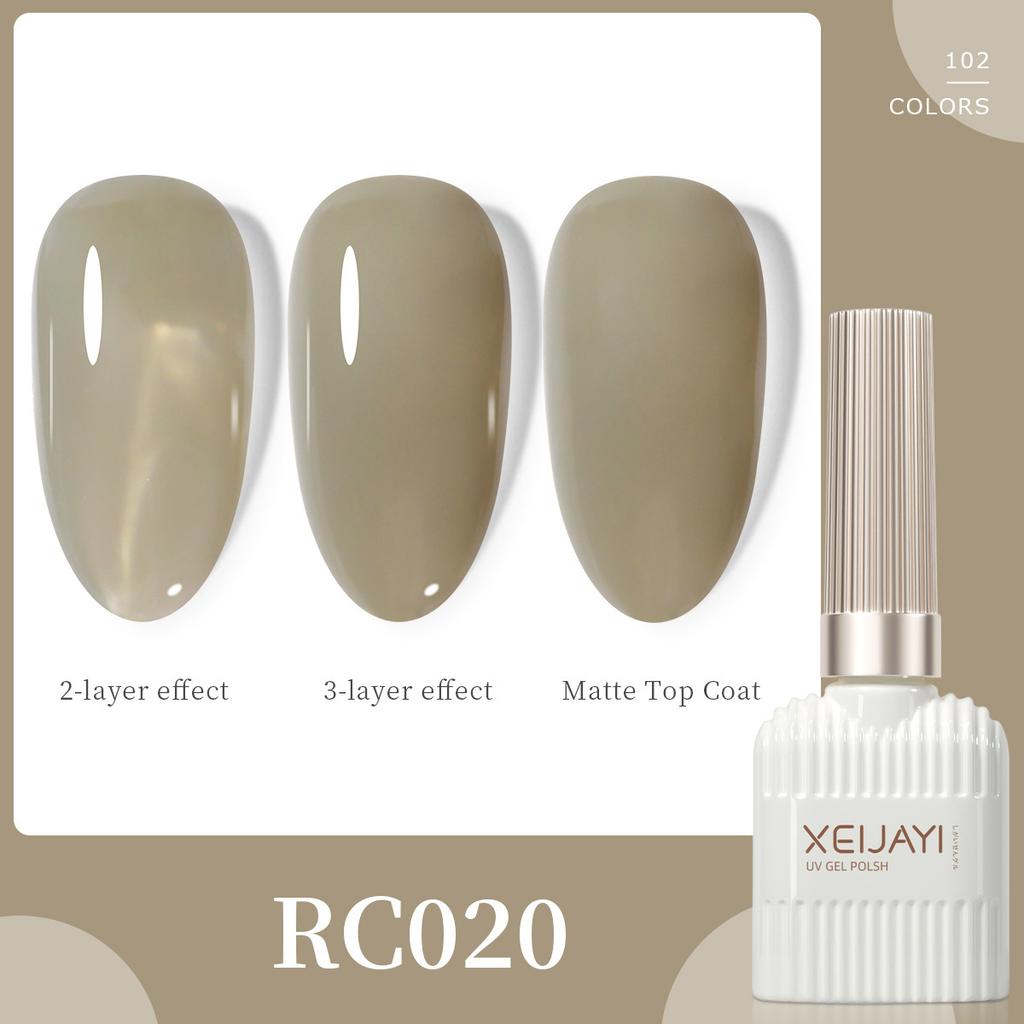 New Trendy 102 Colors of Long-lasting Gel Nail Polish for Women, Suitable for Professional Nail Salons.