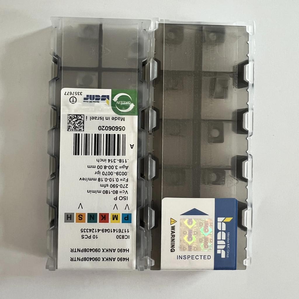 H490ANKX090408PNTR IC830   Industrial indexable carbide inserts 10 Pcs