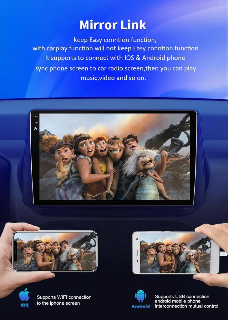 Kia Sportage (2010-2016) CarPlay Android Large Screen GPS Navigation/DVD System
