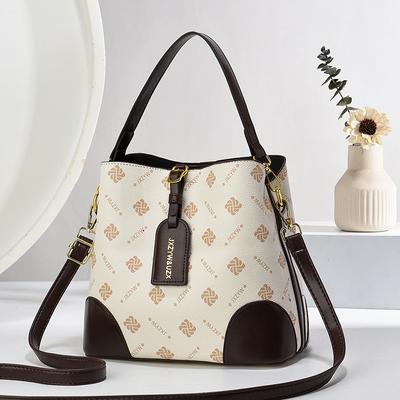 Neue bedruckte Beuteltasche mit großer Kapazität, Schulter-Umhängetasche für Damen, vielseitige modische Damenhandtasche