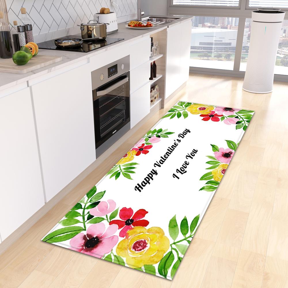 

Ковер для гостиной, спальни, балкона, двери ванной комнаты, нескользящий ковер, кухонный коврик, домашний коридор, дверной коврик 50x80cm