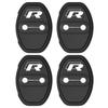2/4Pcs Car Door Lock Buckle Protective Cover Sticker Badge For Volkswagen Golf Passat Jetta Tiguan Polo Bora Beetle Vento Rline
