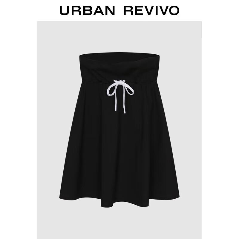 UR 2025 Autumn Women s Drawstring Half Skirt S