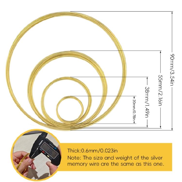 Profesjonalny drut pamięciowy do tworzenia biżuterii DIY Ręcznie robione druty do biżuterii