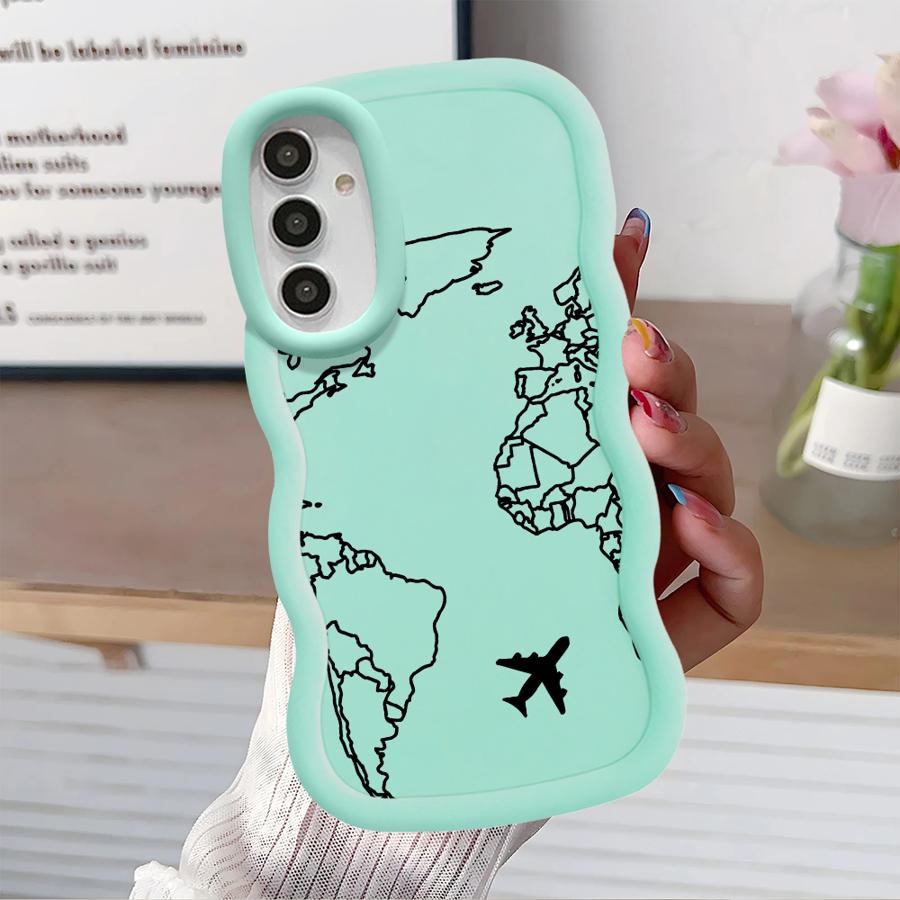 Soft Phone Cover Case for Samsung Galaxy A14 A11 A15 A52 A21s A12 A13 A16 A03 A05 A53 A33 A04 A23 A06 A22 My Travel Diary
