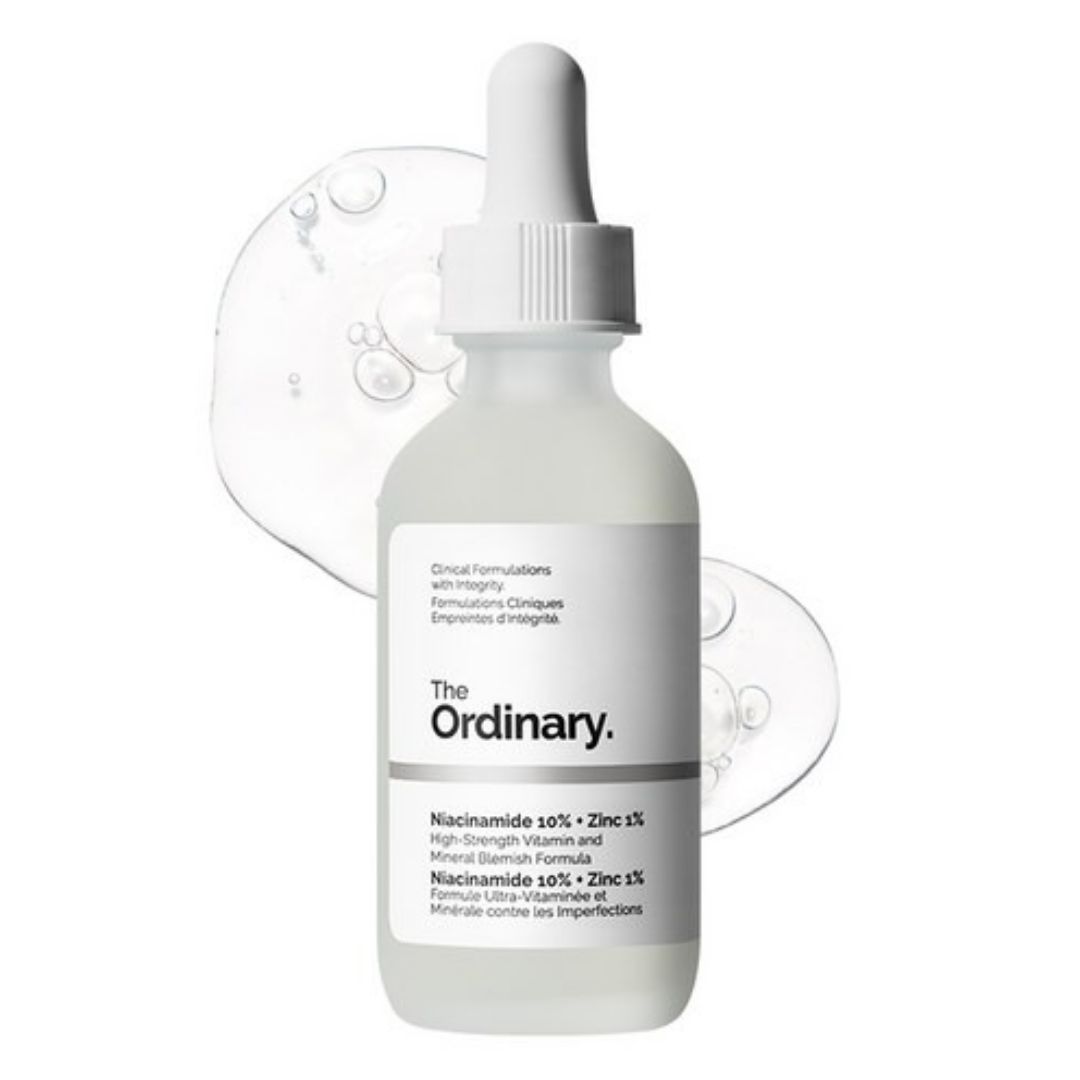 The Ordinary Niacinamide 10% + Zinc 1% Oil Control Brightening Serum 60ml 1 Pack (60ml)