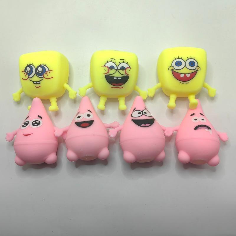 Anime SpongeBo SquarePants Squishy Toys Kawai Patrick Star Squishy Relief Stress Pushy Squeeze Fidget Toys Birthday Party Gifts