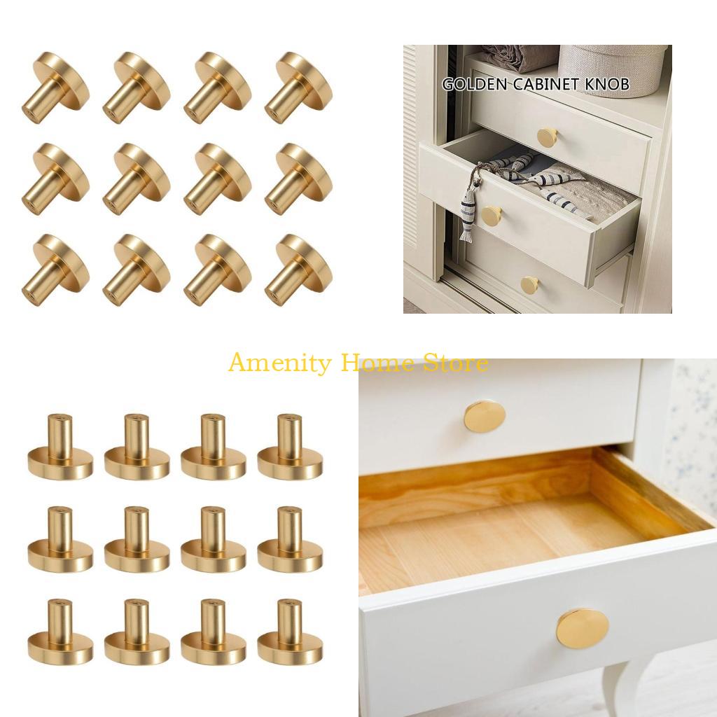 

F26C Classical Gold Tone Cabinet Knobs with Screwdriver set Decorative Knobs Cabinet Hardware set Perfect For Home Refinement China Mainland