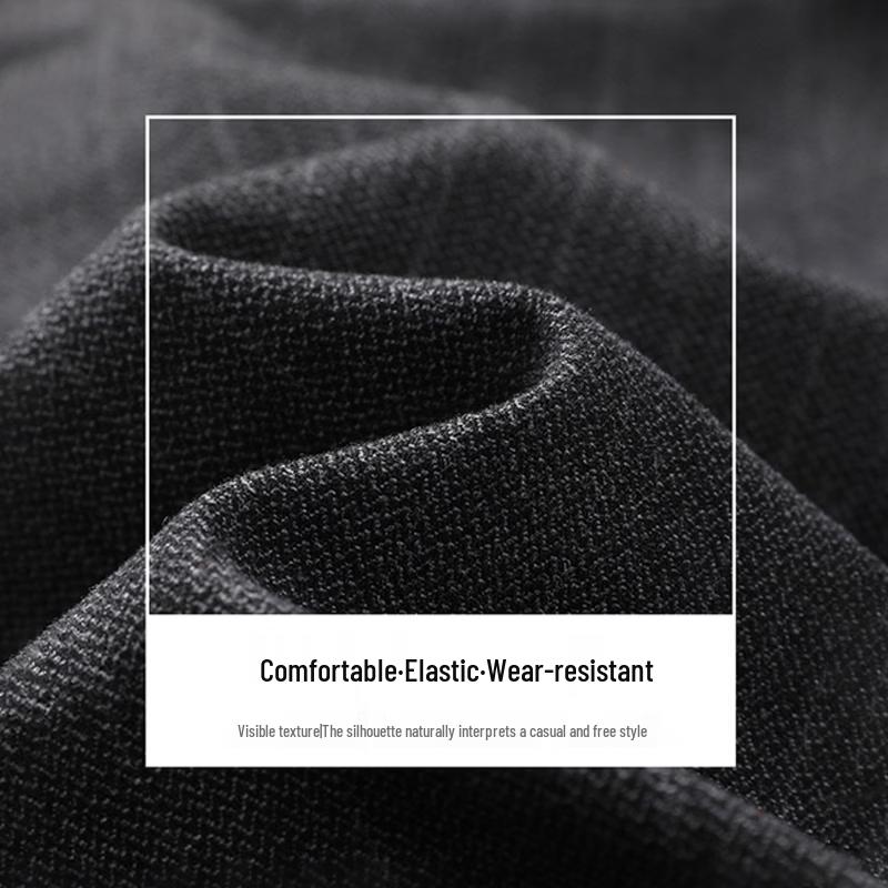 JEEP SPIRIT Men's Straight Fit Elastic Casual Pants