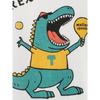 27Kids Children's Clothing Children Dinosaur Long Sleeves T-shirt Raglan Sleeve Spring and Autumn Boys Undershirt Baby Boy Pure Cotton Clothes