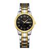 Ladies Automatic Non-Mechanical Waterproof Men'S Watch Steel Belt Double Calendar Quartz Electronic Watch Fashion Watch