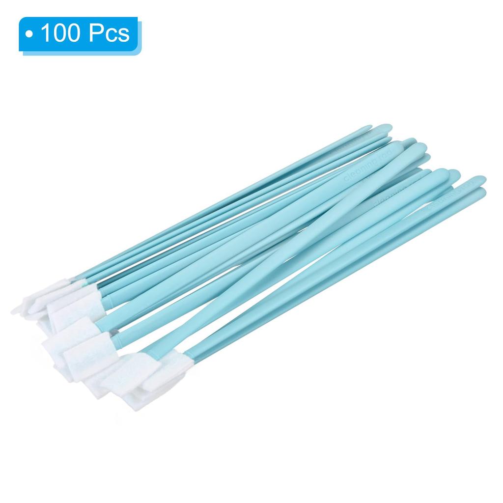 PATIKIL Disposable Gap Cleaning Pack of Toilet Bowl Corner Brush Cleaning Tool for Windows Grooves Keyboards Door Blue Brushes, 100, Tracks,