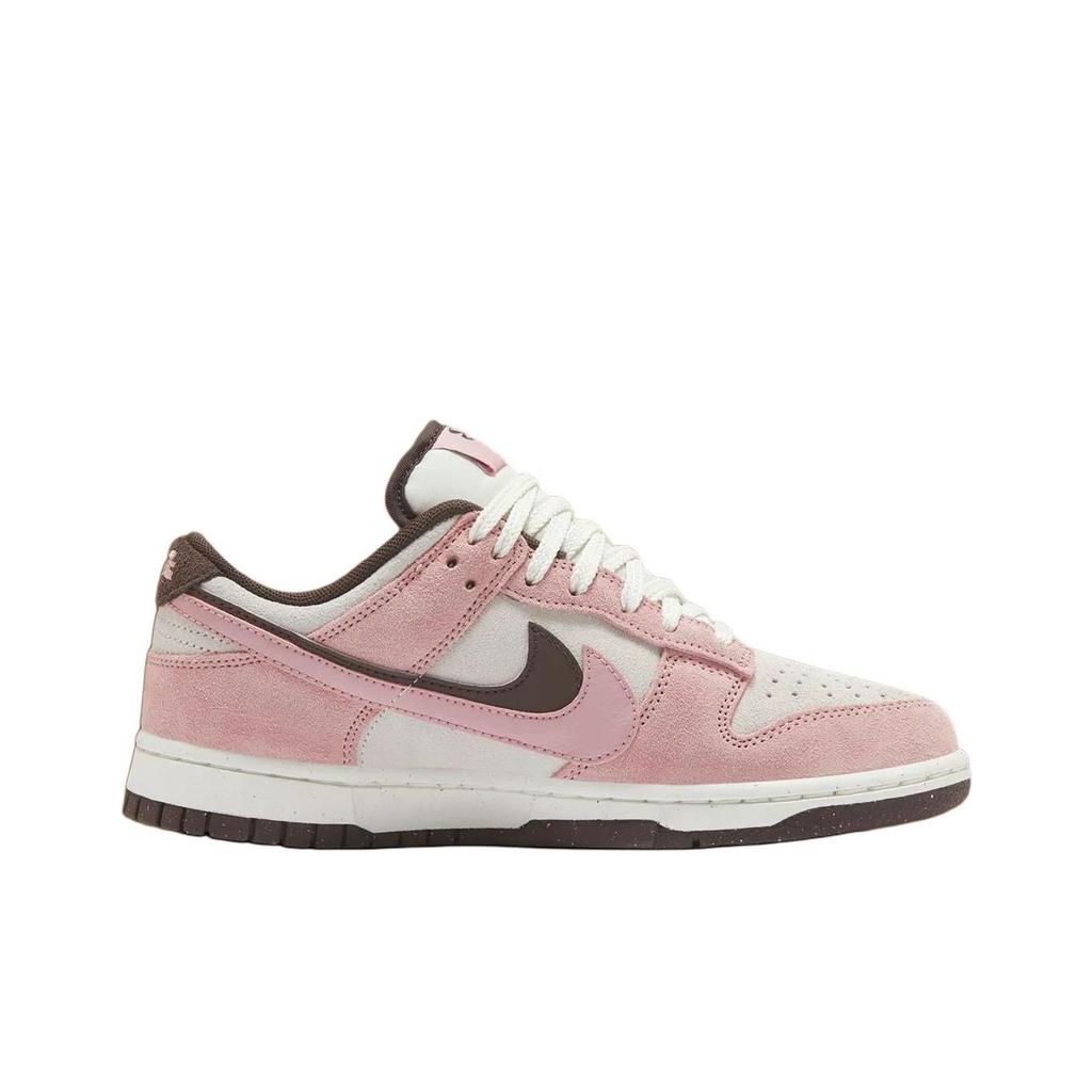 Nike Dunk Low SE Double Swoosh - Pink Glaze Women Sneakers Sail Baroque-Brown HV1799-161