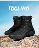 Herren Outdoor Hohe Taktische Stiefel - Langlebig, Schmutzabweisend, Ideal für Wandern und Bergsteigen