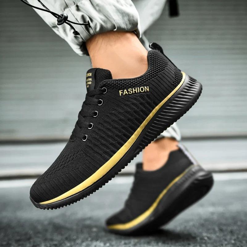 2026 Summer Mens Sports Shoes Breathable Casual Running Shoes Lightweight N-Slip Comfortable Sports Fitness Shoes Zapatillas