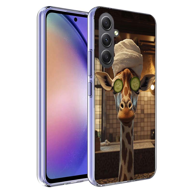 Giraffes Have Long Necks Phone Case for Samsung A17 A37 A57 A07 A16 A26 A36 A56 A06 A02S A12 A22 A32 A52S A04S A14 A24 A34 A54 A
