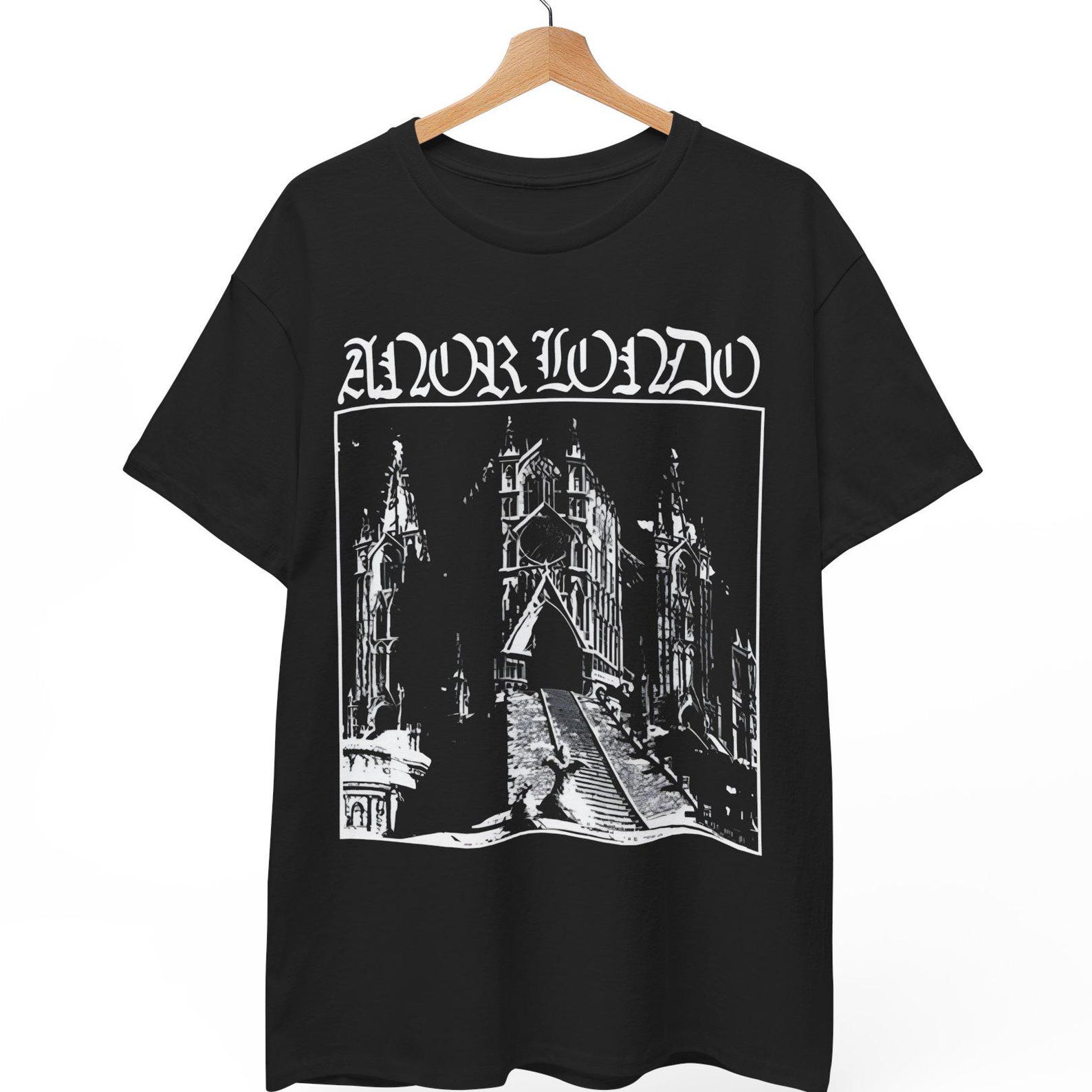 Dark Souls Anor Londo Graphic T-Shirt - Video Game Cathedral Art Tee - Gaming Unisex Streetwear - S to 5XL 4XL
