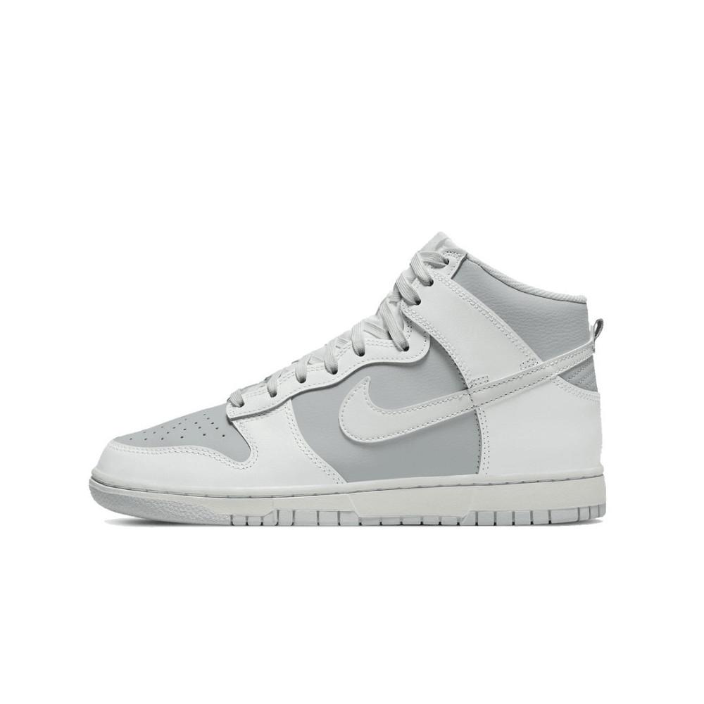 Nike Dunk High Retro Grey White