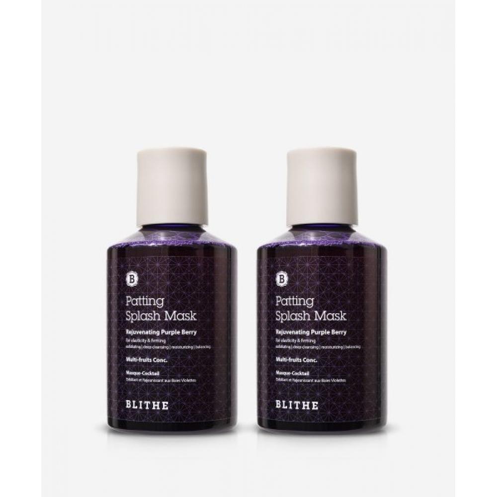 Blithe Patting Splash Face Wash Pack Purple Berry Double Set FREE