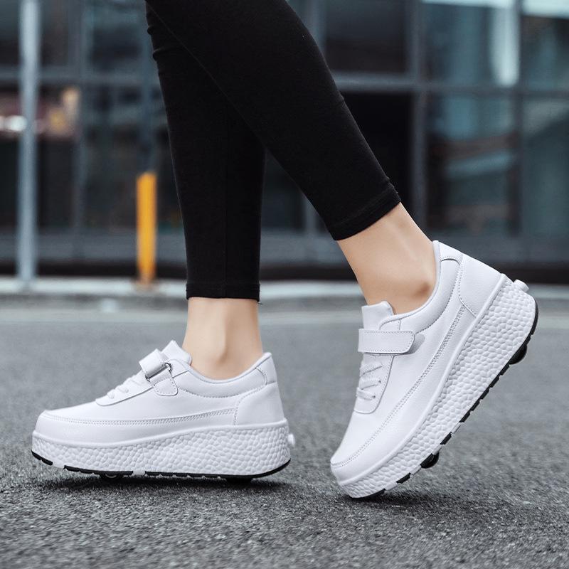 Lightweight Two-Wheel Roller Shoes for Beginners - Unisex Kids, Teens, and Adults Roller Skates