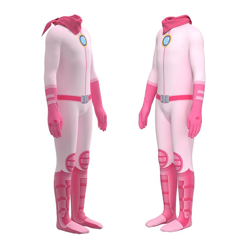 New mario big movie tights cosplay princess pinkie onesie cos game suit sexy babes
