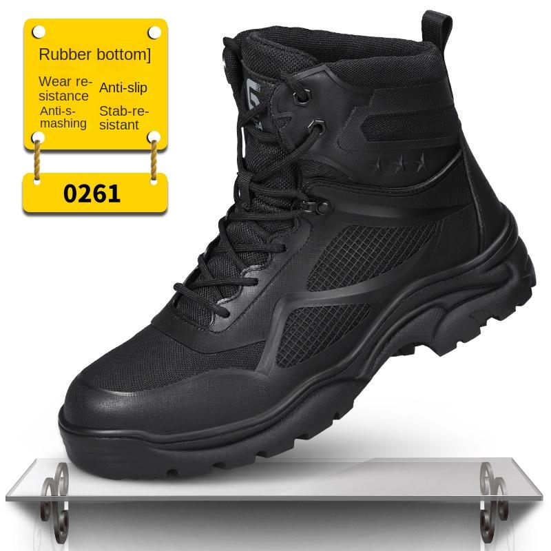 Labor Insurance Shoes,  Men's Non-slip Steel-headed Shoes, Not Tired After Standing for A Long Time, Wear-resistant Safety Shoes