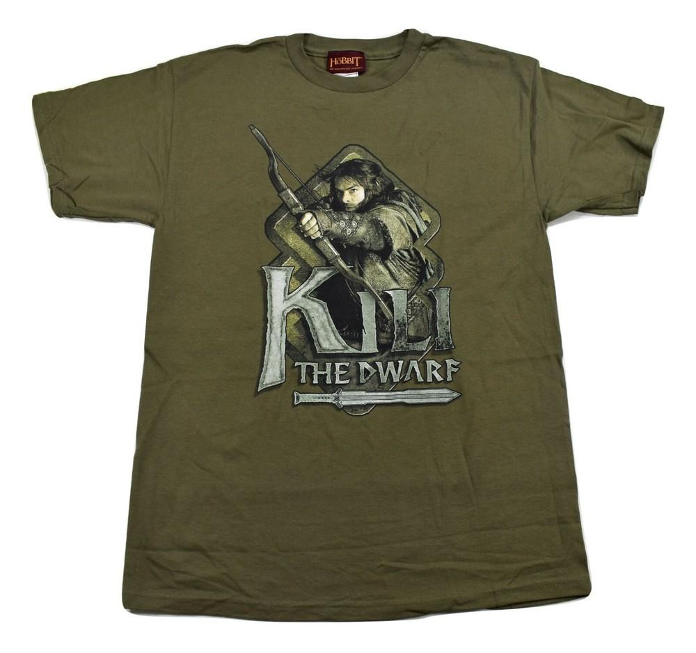 

Хоббит Мужская футболка Кили Гном Новая S