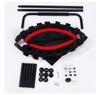 Folding Indoor Fitness Trampoline with Handle for Kids & Adults