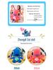 Large Stitch Plush Toy for Kids - Cute Couple Design