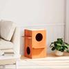Prolenta Premium Wooden Cat House, Brown, 43 X 43 X 60 Cm