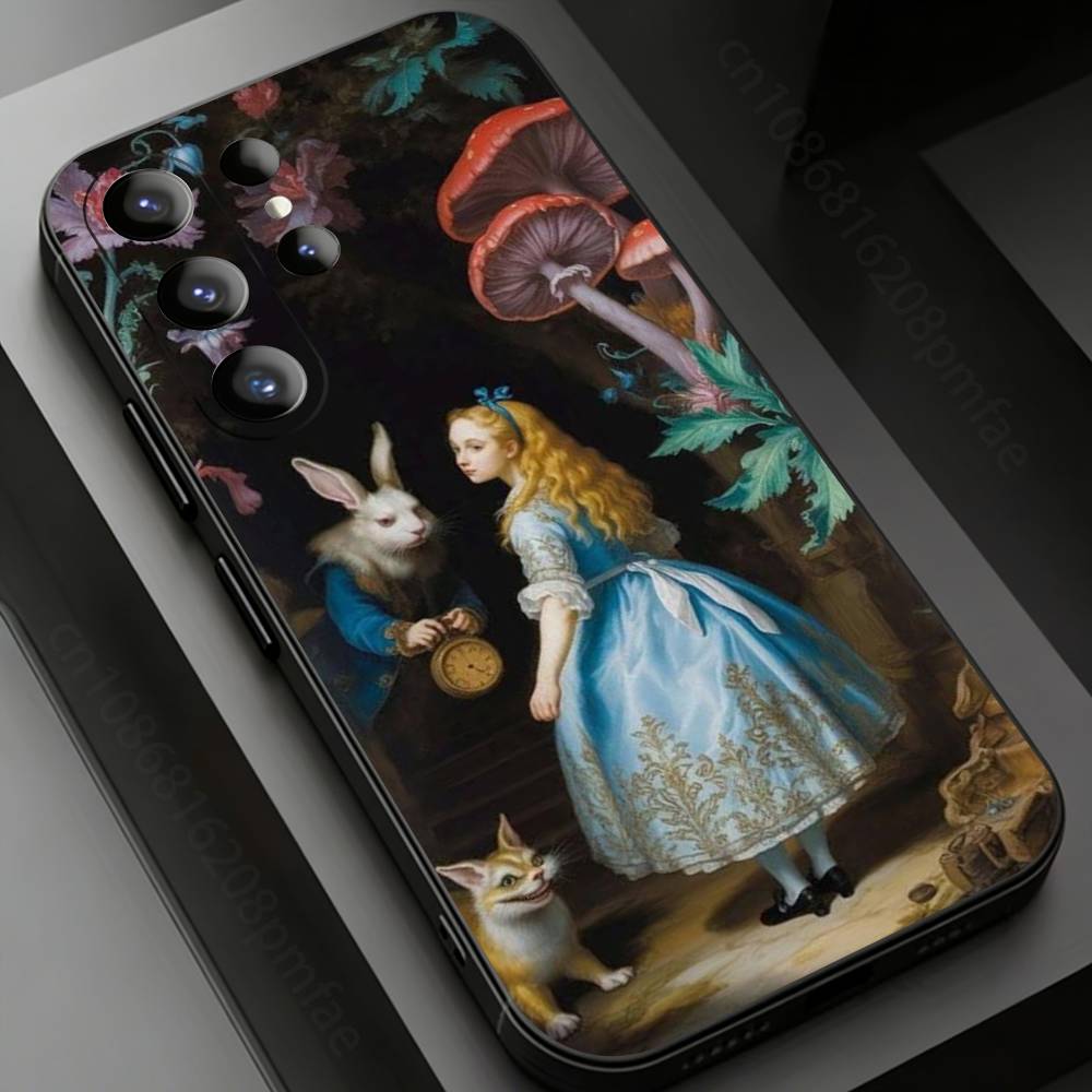 A-Alice In W-Wonderland Phone Case For Samsung Galaxy S26,25,24,23,22,21,20Plus Ultra