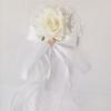 Palace Style Lolita Cla Hair Accessories Velvet Rose Flower Ball Hairpin Gothic Lolita Hair Accessories Dark Gothic Style Access