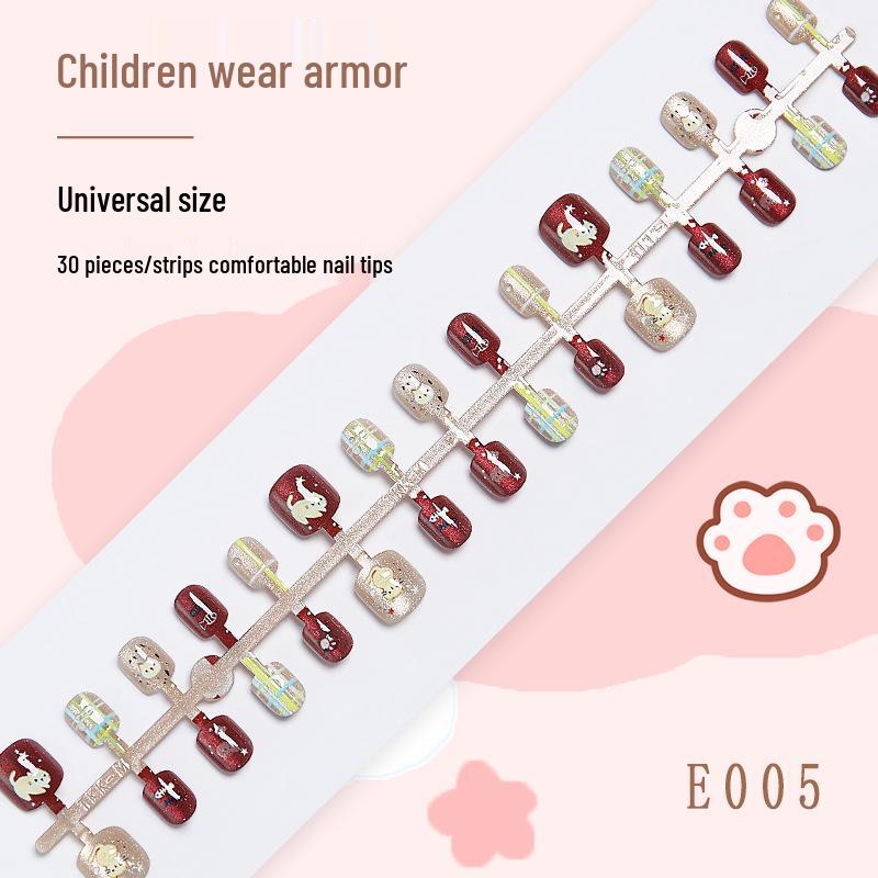 

Cute Cartoon Cat Removable Nail Stickers for Girls and Babies