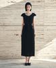 Siyajyu Sitp5281 Cap Sleeve Wrinkle Blouse_Black