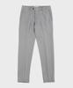 PANICALE Gray Regular Slim Fit Patterned Pants