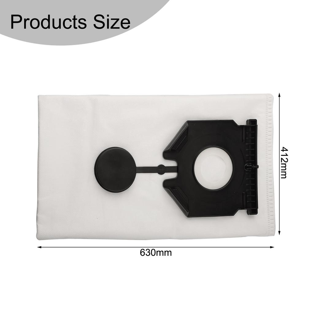 Minimize Dust and Dirt Replacement Dust Bag Kit for Karcher NT30 NT40 Vacuum Cleaner Improved Cleaning Efficiency