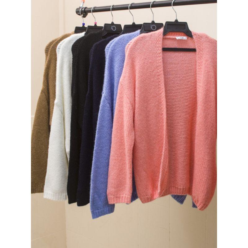 Wool Content 25% Easy To Wear and Cheap Open Cardigan Sweater Outwear
