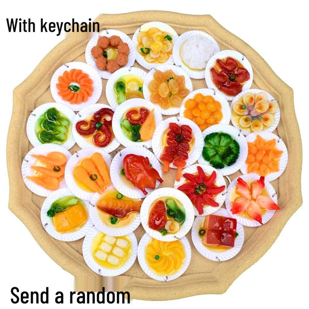 Mini Hot Pot Mala Tang Noodle Bowl Keychain Ornament