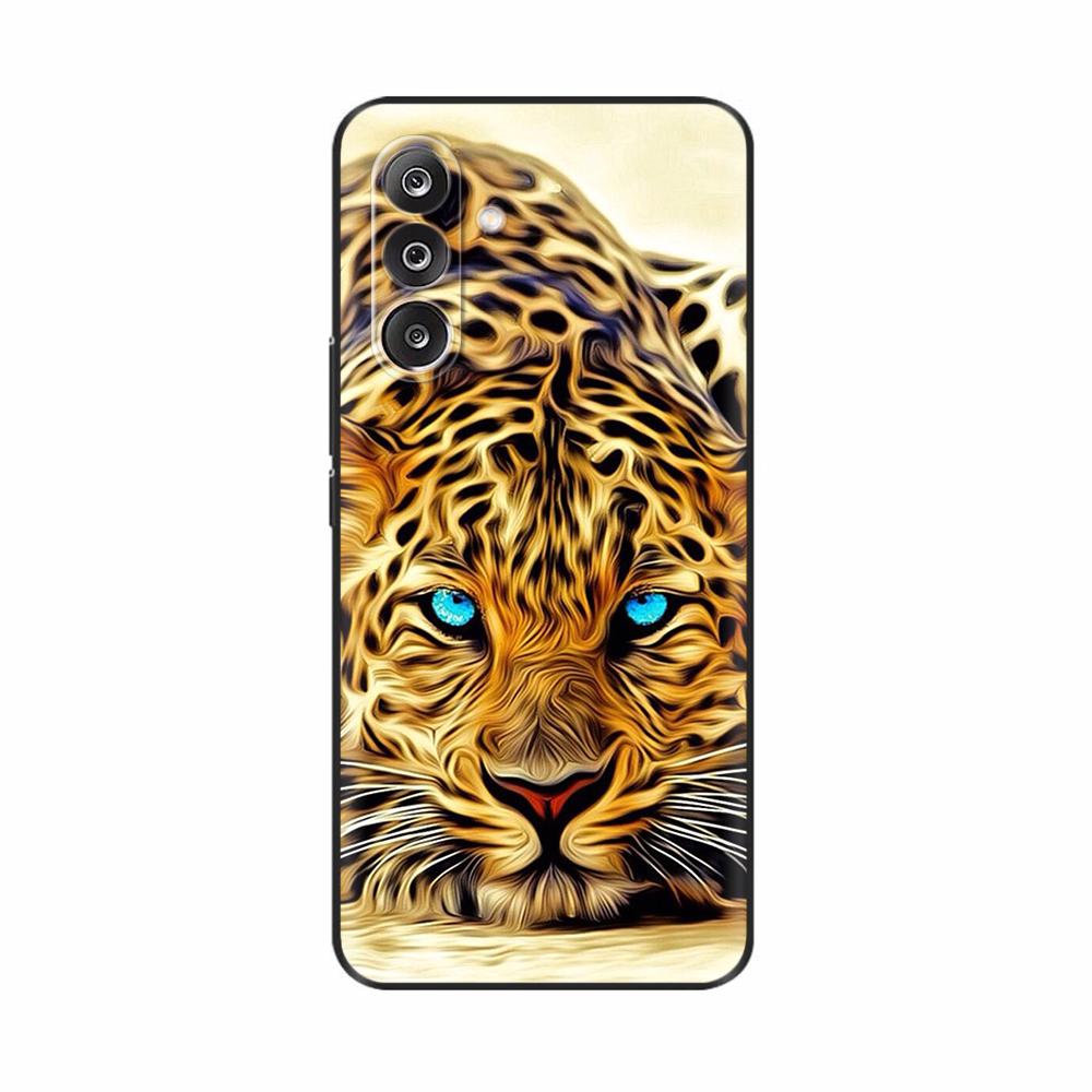For Samsung M36 5G Case M366B Cute Flowers Cat Painted Shockproof Silicone Back Cover For Samsung Galaxy M36 M35 M34 Phone Cases