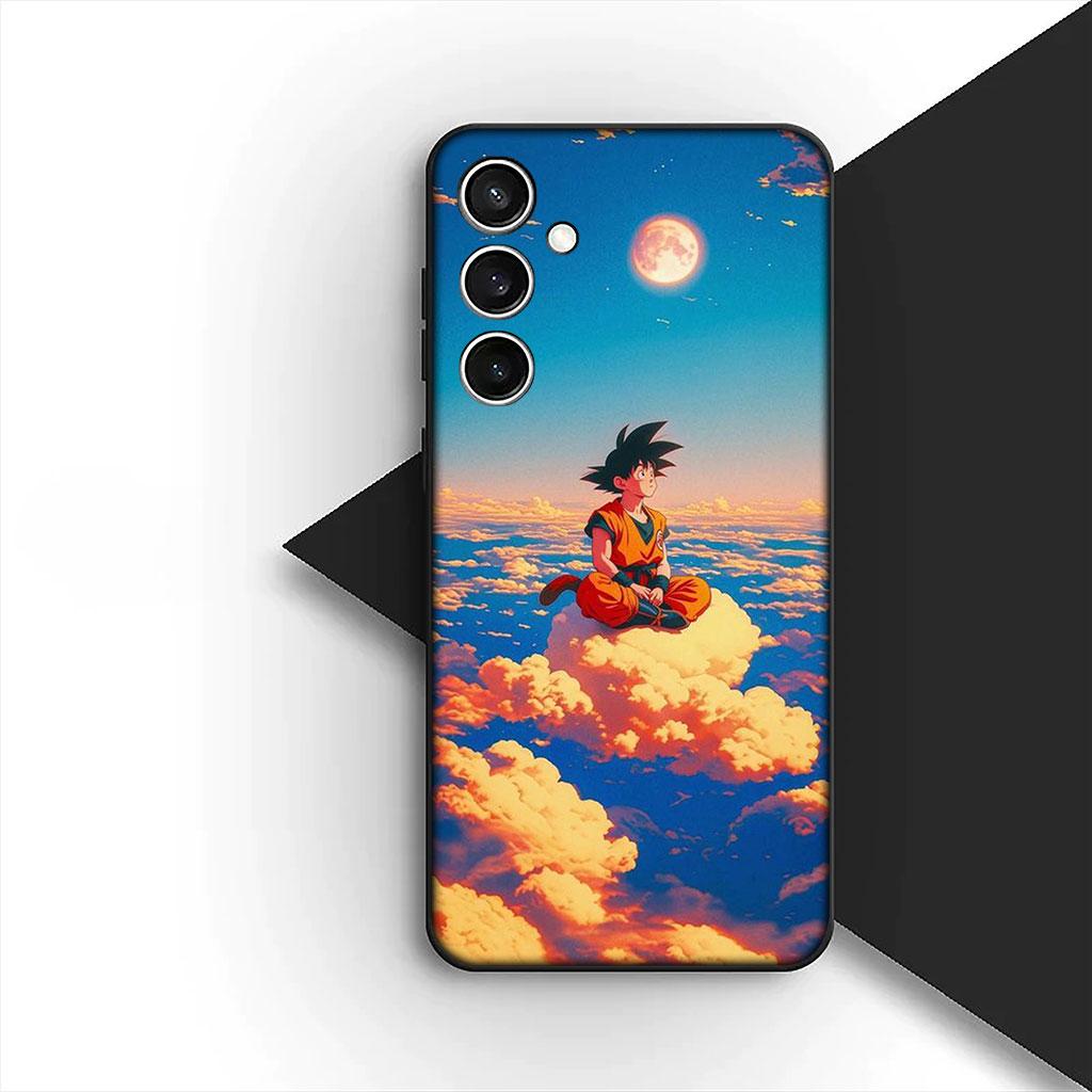 Cover for Samsung Galaxy S22 S21 S20 FE Ultra Plus A07 A17 A15 A16 A25 A57 A37 Case Dragons Gokus Balls DragonBalls Vegeta Z