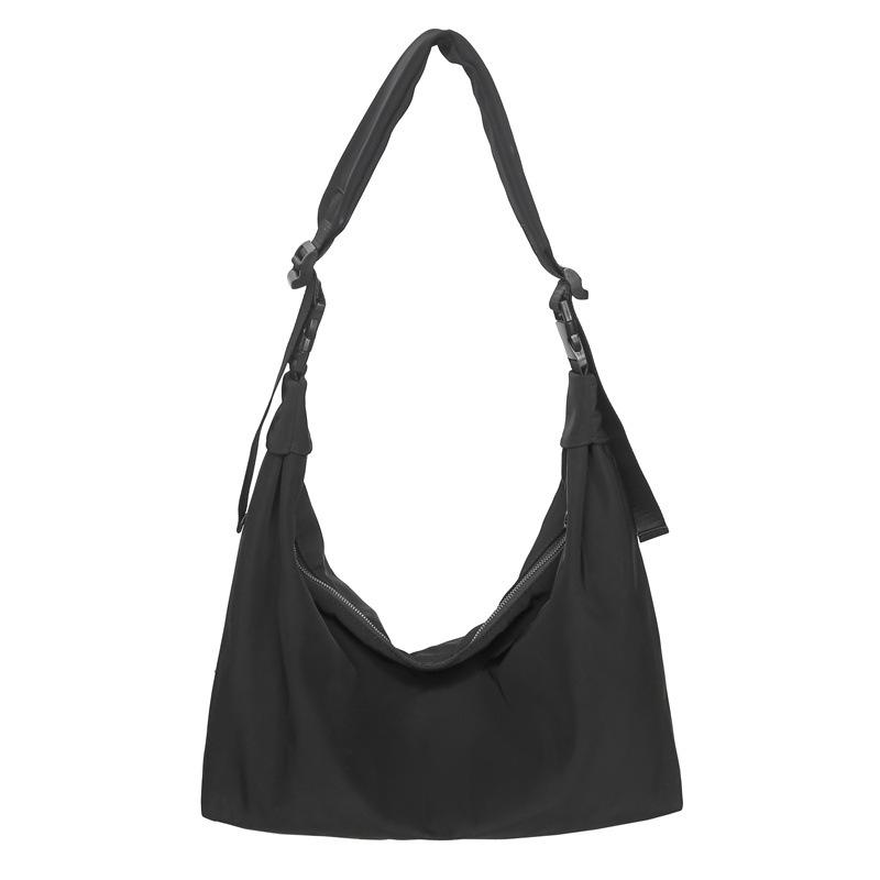Crossbody Bag Women'S Simple Large-Capacity Tote Bag Commuter Mailman Bag Men'S Neutral Sports Style Shoulder Bag Women
