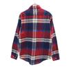 BLACK LABEL CRESTBRIDGE Check Pattern Long Sleeve Shirt M Red Men's Used