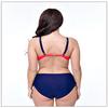 Sexy Fashion Women Bikini Solid  Color Two Piece Split Bikini Set Beach Swimsuit