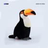 Realistic Toucan Plush Toy - Small Cartoon Bird Doll
