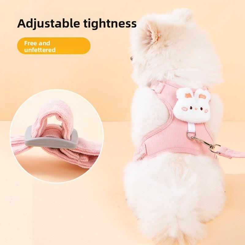 Pet Cat Leash With Escape Preventing Harness For Small Dogs And Cats